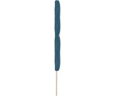 LED galvūgalis su LED juostelėmis Mėlyna 144 cm Aksomas