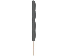 LED galvūgalis su LED juostelėmis Tamsiai pilka 144 cm audinys
