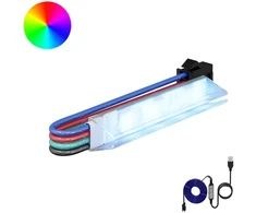 LED juosta 12 pcs Juoda ir Balta 1745 mm Varis ir plastikas