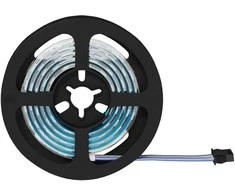 LED juosta 2 pcs Juoda ir permatoma 900 mm Varis ir plastikas