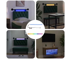 LED juosta 55 cm Įvairiaspalvis PVC