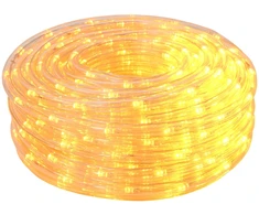 LED kalėdinė šviečianti žarna 240 LED Geltona ir 10 m