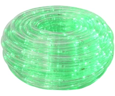 LED kalėdinė šviečianti žarna 2400 LED Žalia 100 m