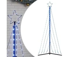 LED Kalėdų eglutė 339 LED Mėlyna 187 cm