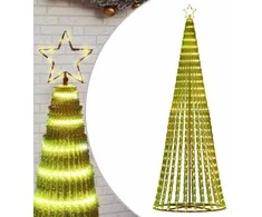 LED Kalėdų eglutė 475 LED Šiltai balta 247 cm