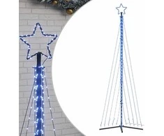 LED Kalėdų eglutė 495 LED Mėlyna 300,5 cm