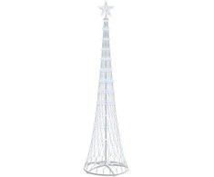 LED Kalėdų medis su 290 LED s stovu Šalta balta 250 cm metalas