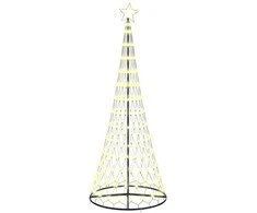 LED Kalėdų medis su 295 LED s stovu Šilta balta 250 cm metalas