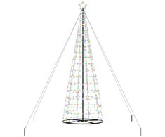 LED Kalėdų medis su 800 LED Įvairiaspalvis 400 cm Geležis