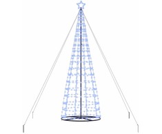 LED Kalėdų medis su 800 LED s stovu Mėlyna 400 cm Geležis