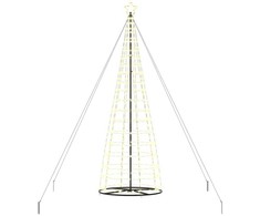 LED Kalėdų medis su 800 LED s stovu Šilta balta 400 cm Geležis