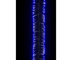 LED lempučių girlianda, PVC, 2000 mėlynų LED, tanki