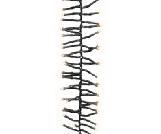 LED lempučių girlianda, PVC, 400 šiltų baltų LED, tanki