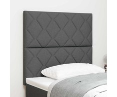 LED galvūgalis Pilka 90 cm audinys