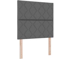 LED galvūgalis Pilka 90 cm audinys