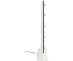 LED makiažo veidrodis Balta 44 x 10 x 53 cm Stiklas ir plienas