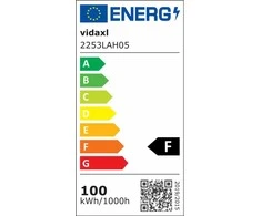 LED prožektorius su trikoju, šiltos baltos spalvos, 2x100W