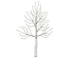 LED sieninė Kalėdų eglutė 210 cm 312 LED Šilta balta Plienas