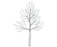 LED sieninė Kalėdų eglutė 210 cm 312 LED Šalta balta Plienas