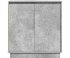 LED Bufetas Betono pilka 71 x 34,5 x 75 cm Apdirbta mediena