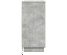 LED Bufetas Betono pilka 71 x 34,5 x 75 cm Apdirbta mediena