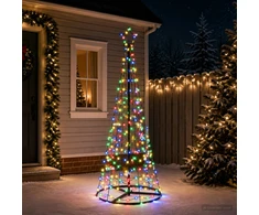 LED spiralinė Kalėdų eglutė su pagrindu EKENAS 180 cm 220 LED