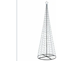 LED spiralinė Kalėdų eglutė su pagrindu EKENAS 300 cm 475 LED