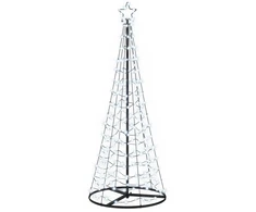 LED spiralinė Kalėdų eglutė su pagrindu EKENAS 180 cm 220 LED