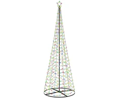 LED spiralinė Kalėdų eglutė su pagrindu EKENAS 300 cm 475 LED