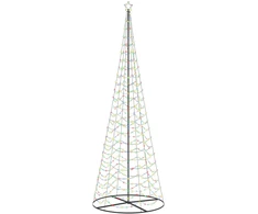 LED spiralinė Kalėdų eglutė su pagrindu EKENAS 400 cm 588 LED