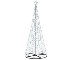LED spiralinė Kalėdų eglutė su pagrindu EKENAS 250 cm 370 LED
