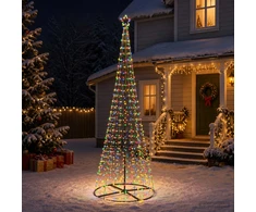 LED spiralinė Kalėdų eglutė su pagrindu EKENAS 300 cm 475 LED