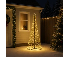 LED spiralinė Kalėdų eglutė su pagrindu EKENAS 180 cm 220 LED