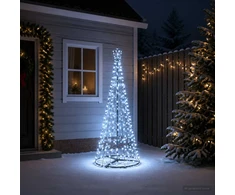 LED spiralinė Kalėdų eglutė su pagrindu EKENAS 180 cm 220 LED