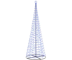 LED spiralinė Kalėdų eglutė su pagrindu EKENAS 400 cm 588 LED