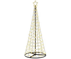 LED spiralinė Kalėdų eglutė su pagrindu EKENAS 180 cm 220 LED