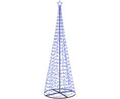 LED spiralinė Kalėdų eglutė su pagrindu EKENAS 300 cm 475 LED