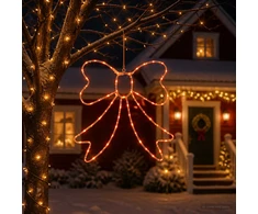 LED šviesos žarnos kaspinas LOVIISA 70 LED Raudona 50 x 51 cm