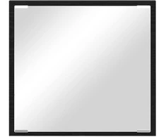 LED vonios veidrodis Juodas ąžuolas 40 x 37 x 8.5 cm