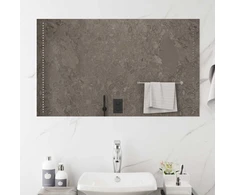 LED vonios veidrodis Skaidrus 100 x 60 cm grūdintas stiklas