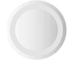 LED vonios veidrodis Skaidrus Ø 30 cm grūdintas stiklas