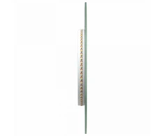 LED vonios veidrodis Skaidrus Ø 40 cm grūdintas stiklas