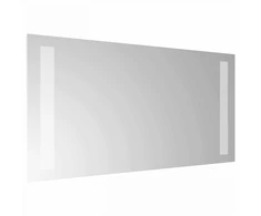 LED vonios veidrodis Skaidrus 40 x 20 cm grūdintas stiklas