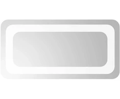 LED vonios veidrodis Skaidrus 40 x 20 cm grūdintas stiklas