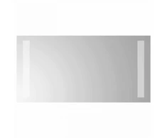 LED vonios veidrodis Skaidrus 40 x 20 cm grūdintas stiklas