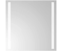 LED vonios veidrodis Skaidrus 40 x 40 cm grūdintas stiklas