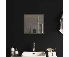 LED vonios veidrodis Skaidrus 40 x 40 cm grūdintas stiklas