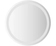 LED vonios veidrodis Skaidrus Ø 50 cm grūdintas stiklas
