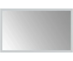 LED vonios veidrodis Skaidrus 50 x 30 cm grūdintas stiklas