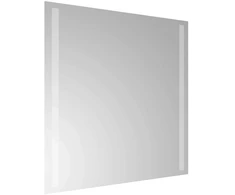 LED vonios veidrodis Skaidrus 50 x 50 cm grūdintas stiklas